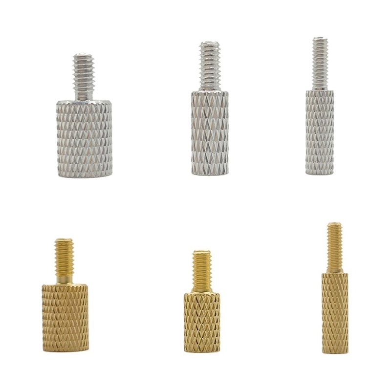 Knurled Brass Adapter Set 3PCS Aluminum Copper Dual-End