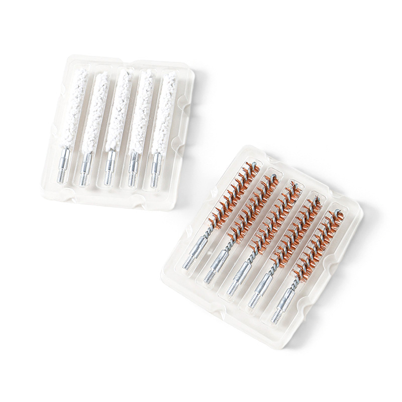 10PCS Brass Wire Gun Brush 5.56/7.62mm Replacement Kit
